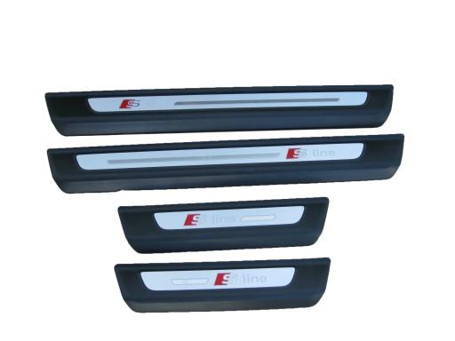 Ліва накладка порога підвіконня LED AUDI Q7 II S-LINE