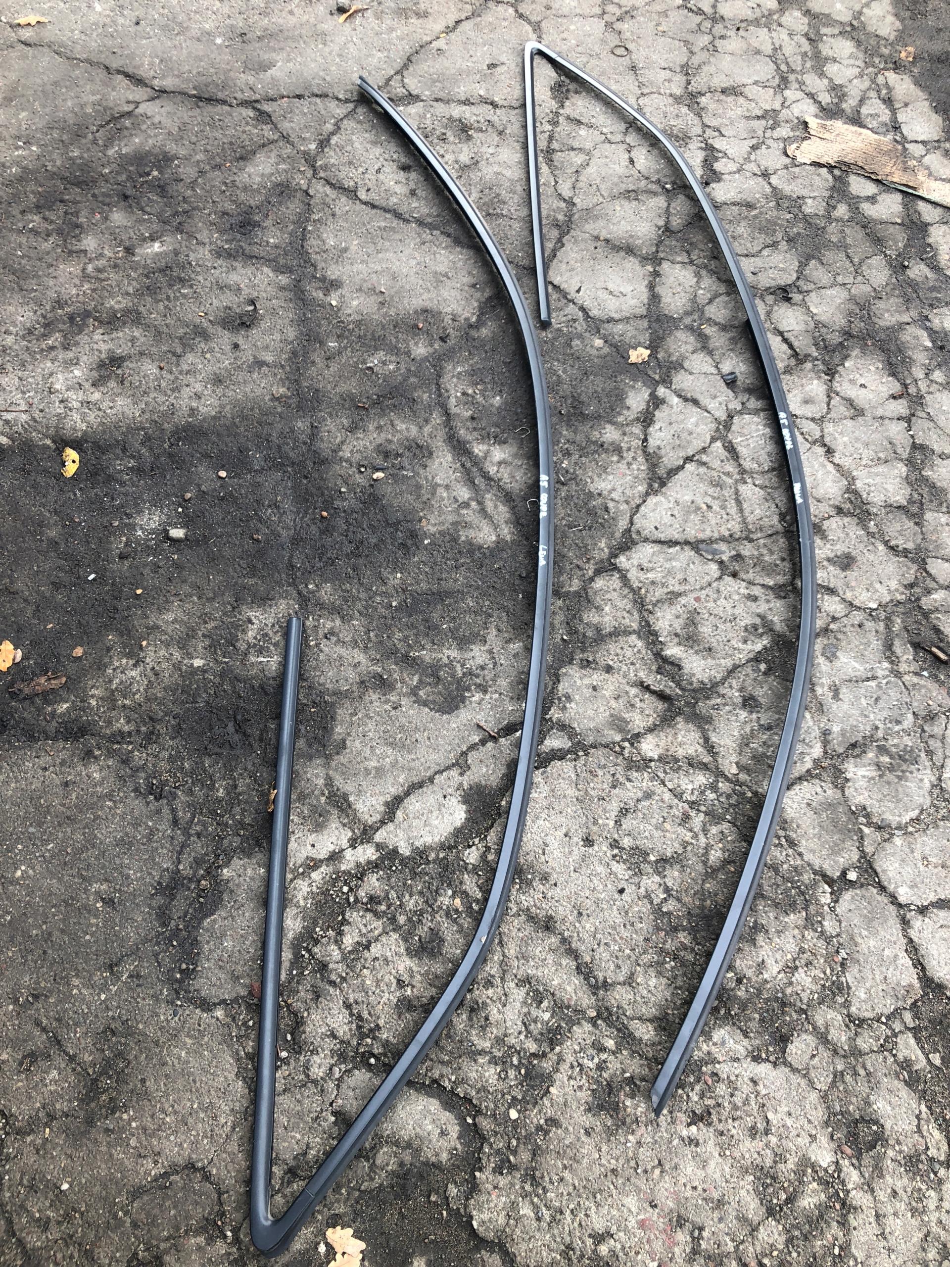 Молдинг молдинги на крышу матовый черный A5 S5 RS5 COUPE