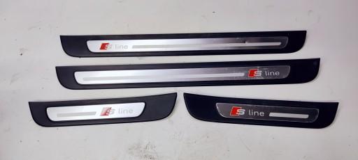 Накладка бічні спідниці S LINE AUDI A7 4G8 оригінал