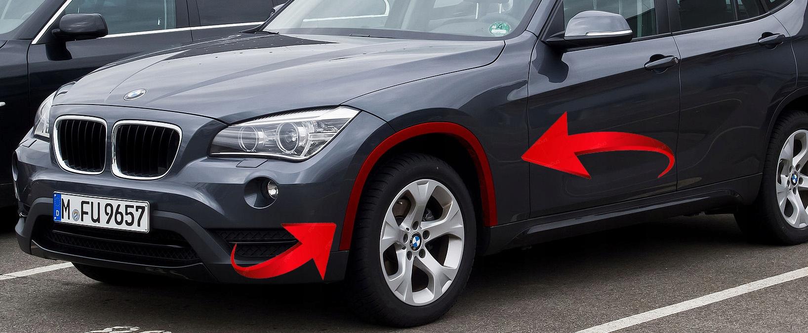 KAMEX-51772990165 - Накладка на крило BMW X1 E84 передня ліва