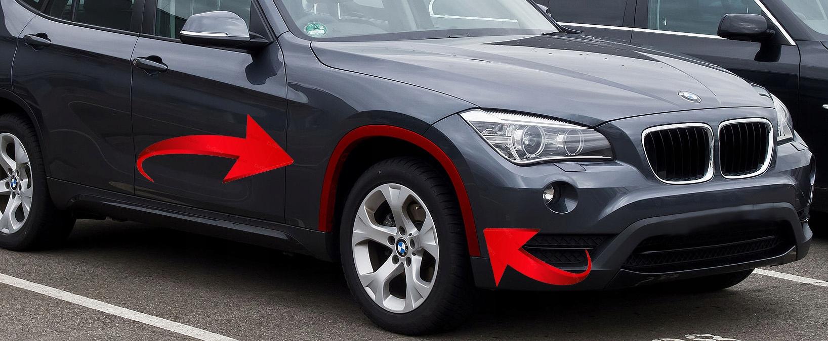 KAMEX-51772990166 - Накладка на крыло BMW X1 E84 передняя правая