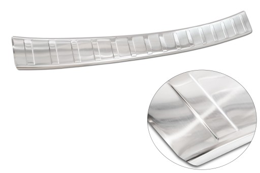 НАКЛАДКА НА БАМПЕР MITSUBISHI SPACE STAR 2020 г.в. СТАЛЬ