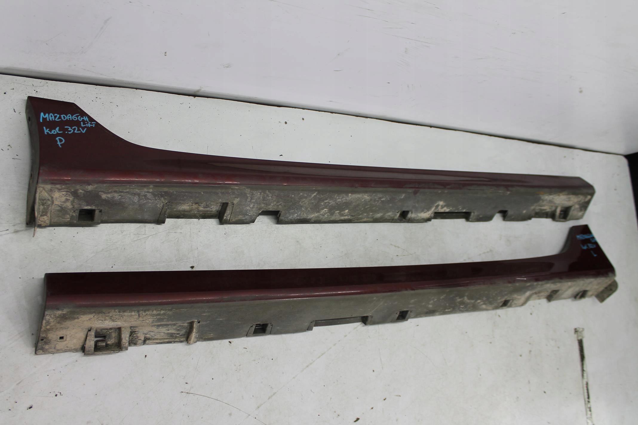 НАКЛАДКА ПОРОГА ПРАВАЯ MAZDA 6 GH 32V 07-12