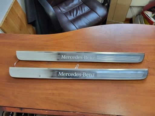 A2056802806 A2056809108 - Накладка порога MERCEDES W205 COUPE CABRIO