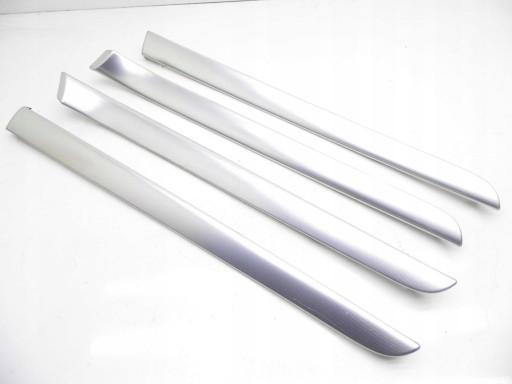 8E0867409 8E0867420 - Молдинг правий лівий декор корпусу дверей AUDI A4 B7 KPL