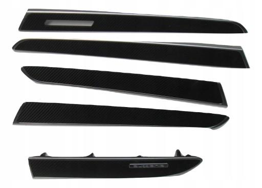 2585764 - Оббивка консолі AUDI A6 C6 RS6 CARBON