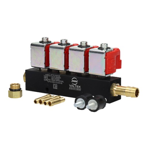 30.EVG.47 - РЕЙКА ВПРЫСКА VALTEK TYP30 4 ЦИЛ. ДЛЯ ПРОВЕДЕНИЯ KME ZENIT LPGTECH ORG.