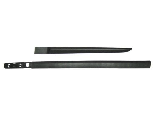 DA-8369 - Бічні молдинги 2 шт. комплект л Renault Clio III 5D