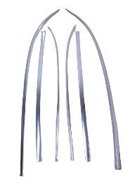 ХРОМИРОВАННЫЕ СТЕКЛЯННЫЕ ПОЛОСКИ, ЗАДНИЙ КОМПЛЕКТ. ФОРД ГРАНАДА ГИЯ 1965 года,