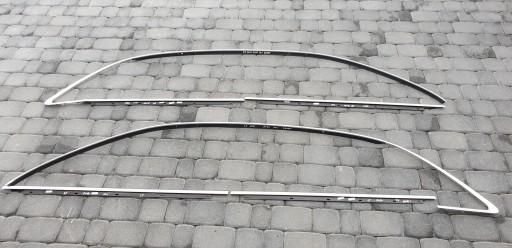 ХРОМИРОВАННЫЕ МОЛДИНГИ SEAT EXEO 2009-СЕДАН