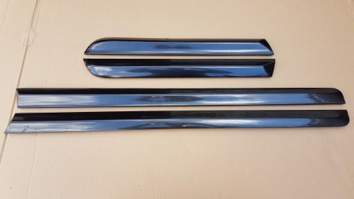 Молдинги дверей AUDI A4 B6 B7 S-LINE лак.LZ7L