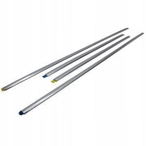 KGA800001 - ХРОМОВАНІ ДВЕРНІ МОЛДИНГИ SKODA SUPERB II ОРИГІНАЛЬНІ