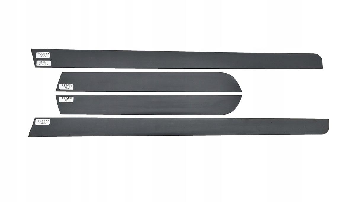 8E0853959 - Молдинги двері нижня передня задня AUDI A4 B6 комплект