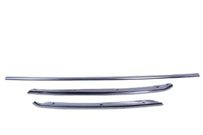 ПОЛОСКИ НА КУЗОВЕ, ПРАВЫЕ, ХРОМ, КОМПЛЕКТ. ФОРД ГРАНАДА ГИЯ 1965 года,