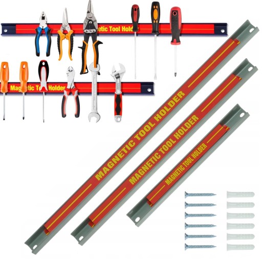 МАГНІТНА СТРІКА МАГНІТ-ТРИМАЧ ДЛЯ ІНСТРУМЕНТІВ 3 шт