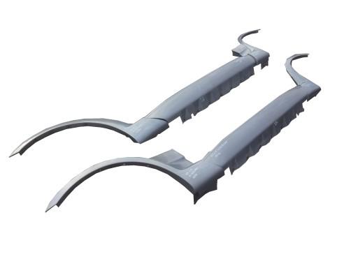 Накладки на пороги BMW X3 E83 AREO M-пакет