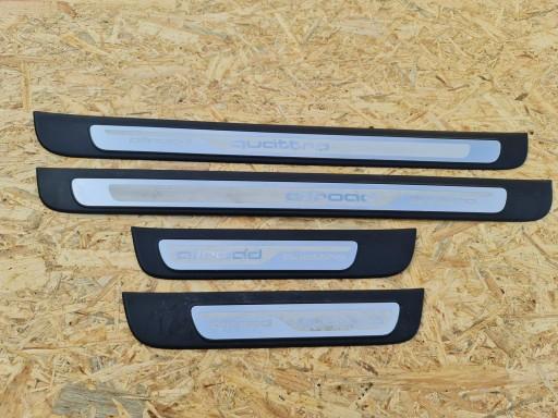 Накладки на пороги AUDI A4 B8 ALLROAD