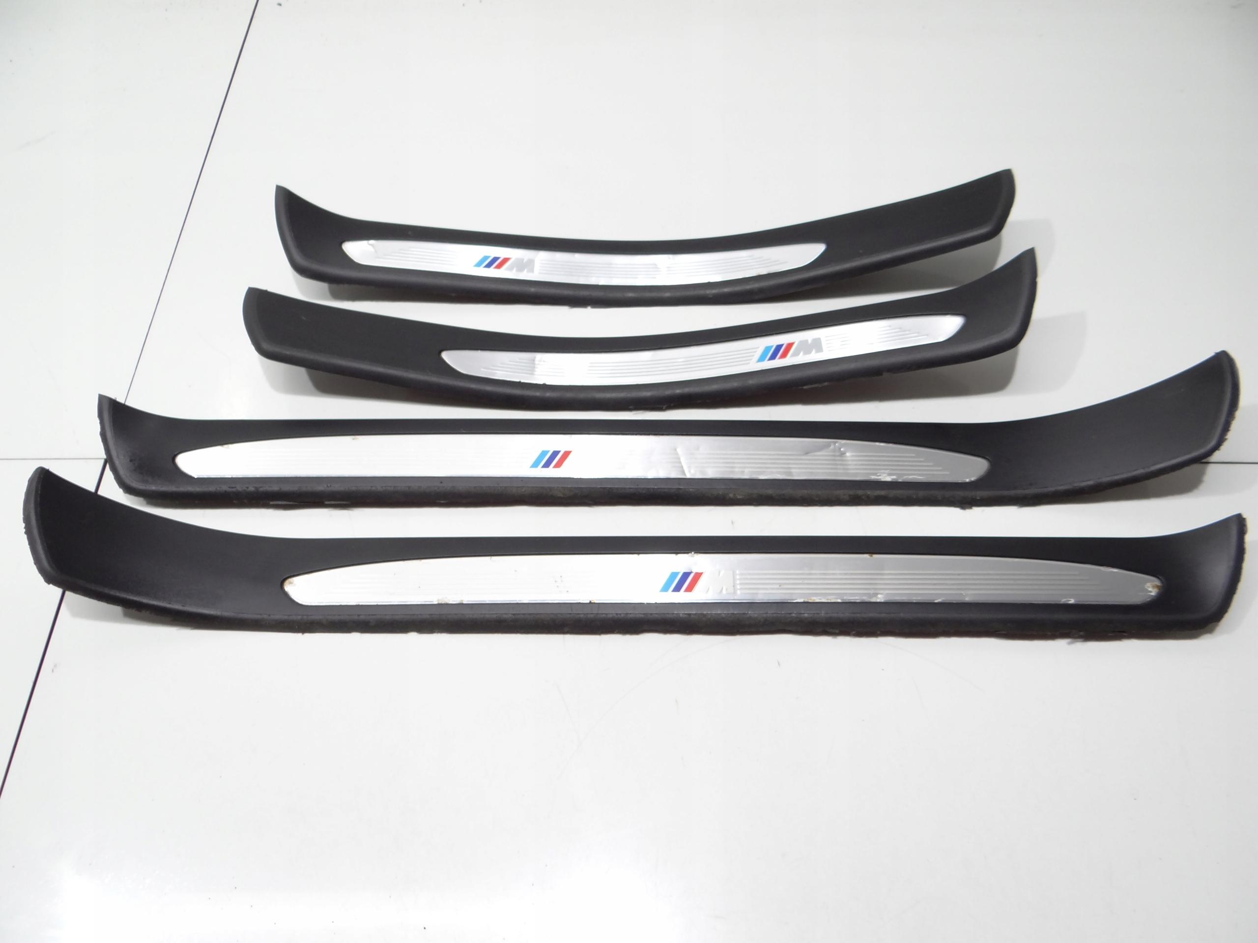 8223552 8223551 - Накладки на пороги BMW E60 M пакет 7898146