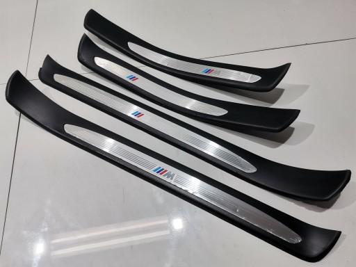 Накладки на пороги BMW E60 M пакет 7898147