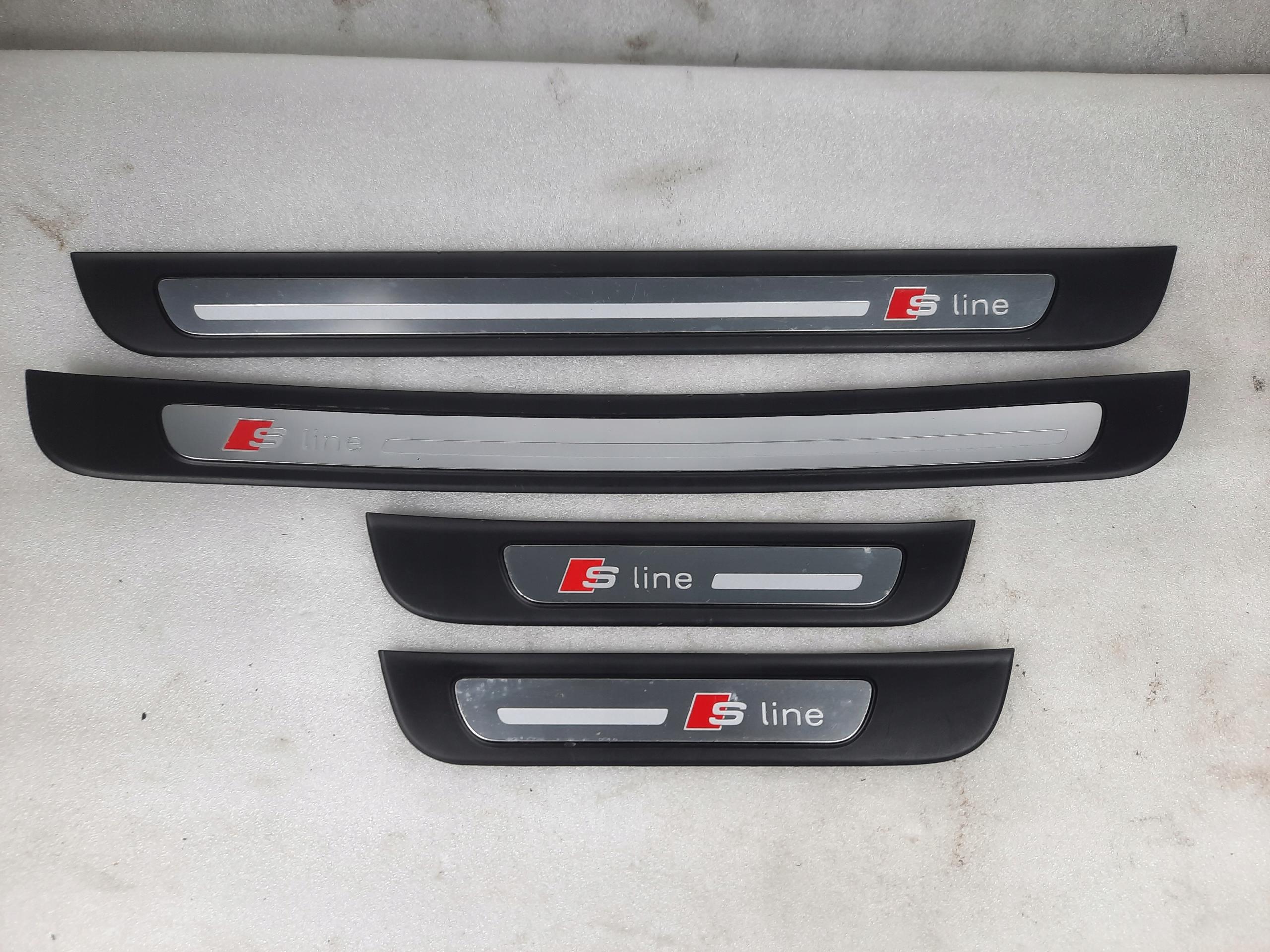 Накладки на пороги комплект S LINE AUDI A7 4G