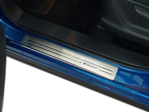 МОЛДИНГИ ИЗ НЕРЖАВЕЮЩЕЙ СТАЛИ ДЛЯ ПОРОГОВ MAZDA CX-5 CX5 CX 5