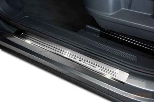 ПЛАНКИ ИЗ НЕРЖАВЕЮЩЕЙ СТАЛИ ДЛЯ ПОРОГОВ VOLKSWAGEN TIGUAN 2