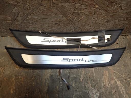 Накладки порога BMW 5 V G30 G31 SPORT LINE