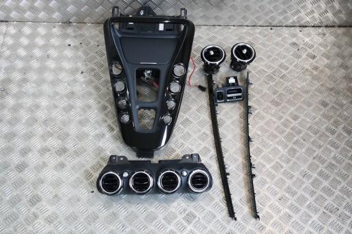 Декоративні молдинги чорний MERCEDES W190 GTC P161