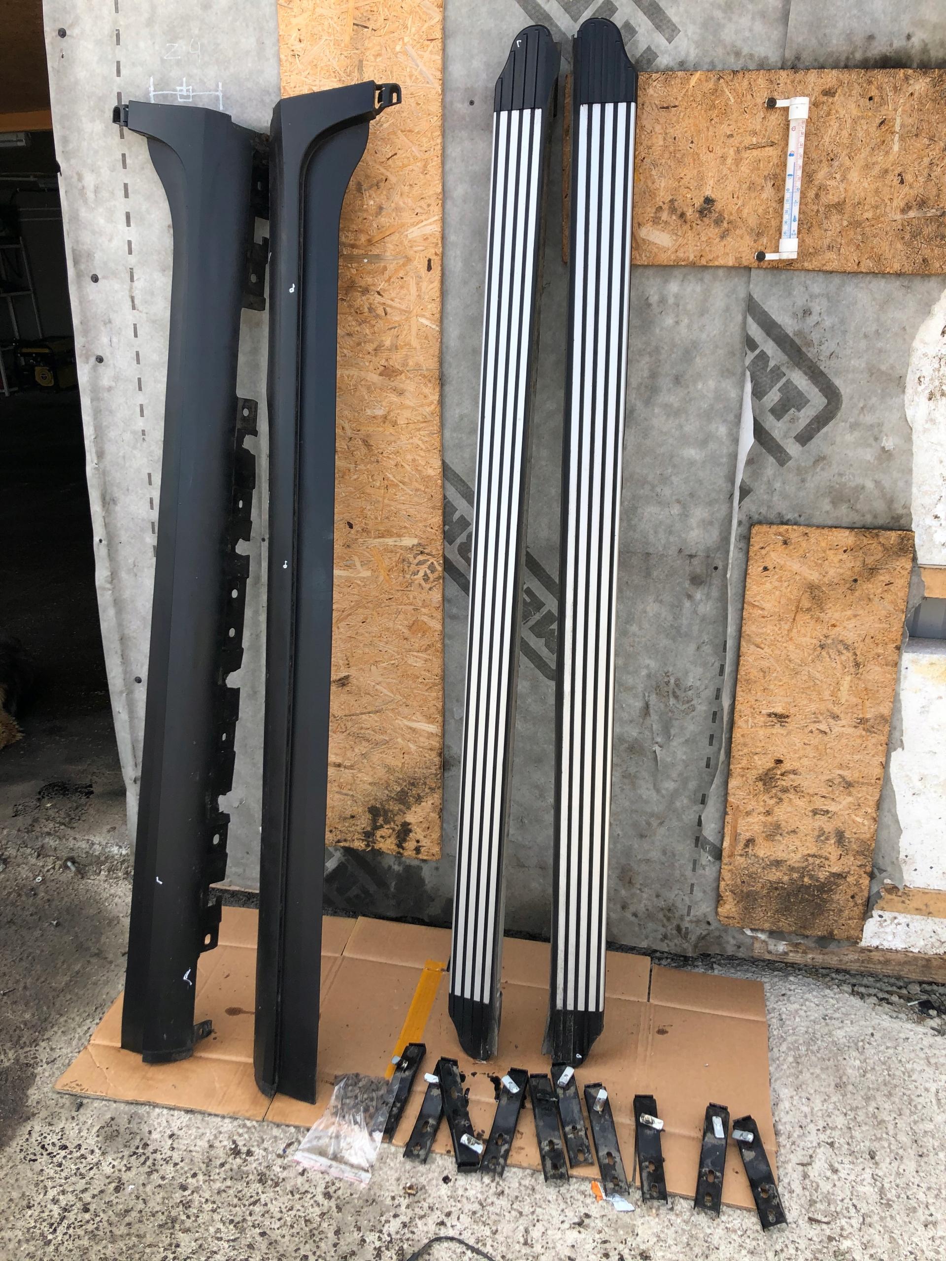 Планки порога крепления BMW X3 F25