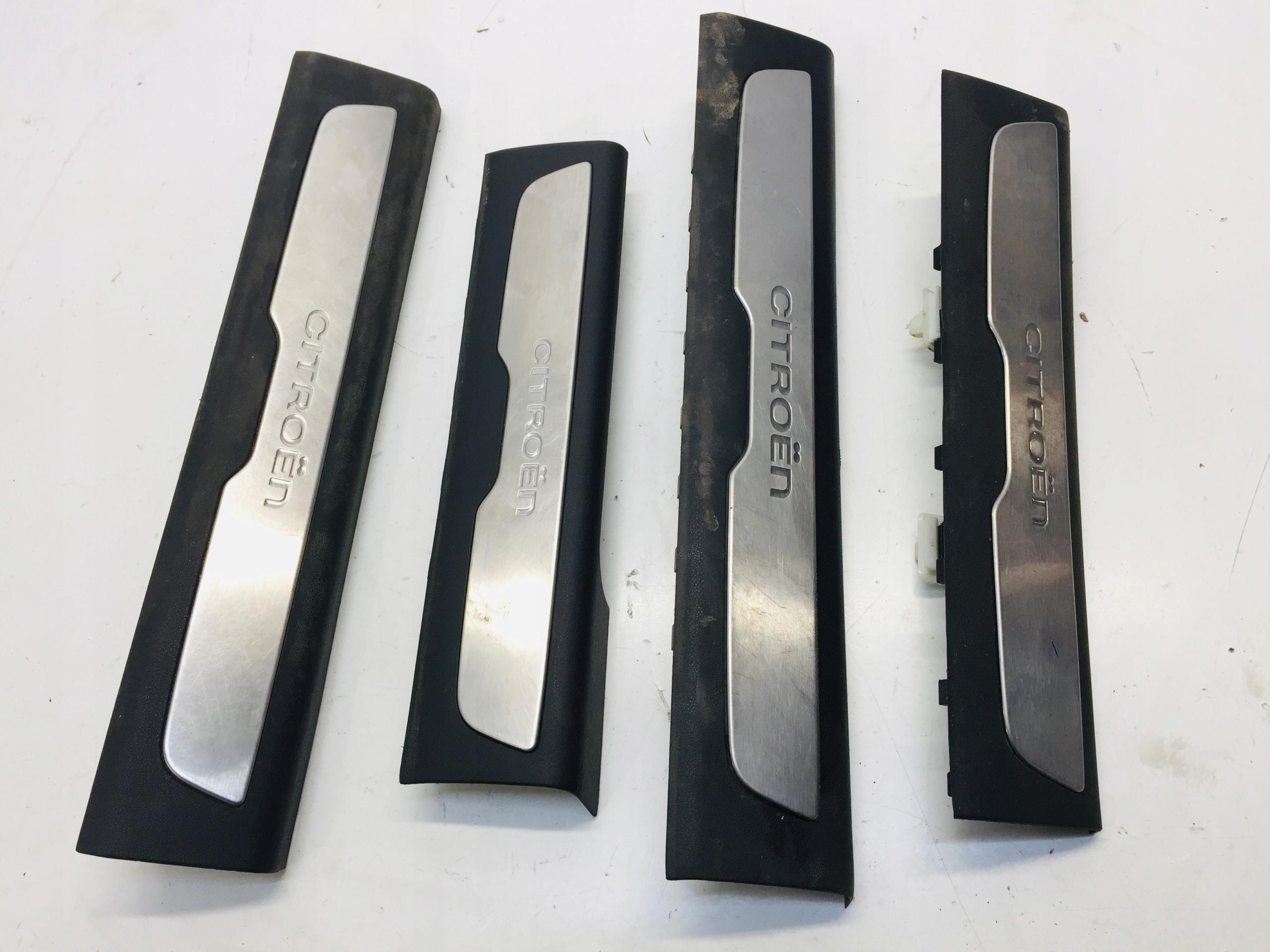 Бічні спідниці хром комплект C4 Picasso II