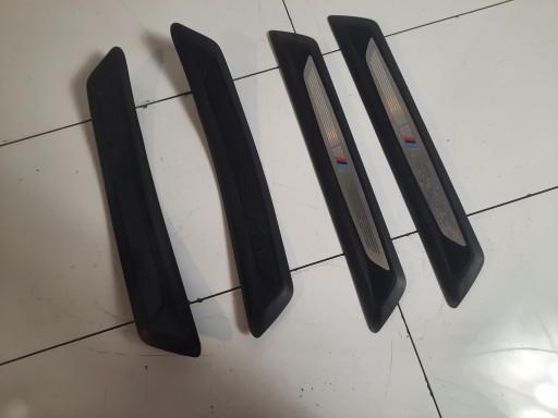 8051037 - Накладки на боковые юбки BMW F20 M пакет