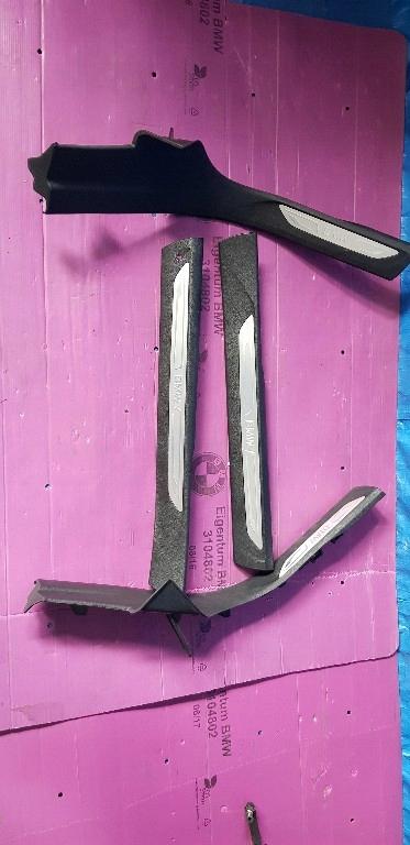 Накладки на пороги BMW X5 F15 в сборе