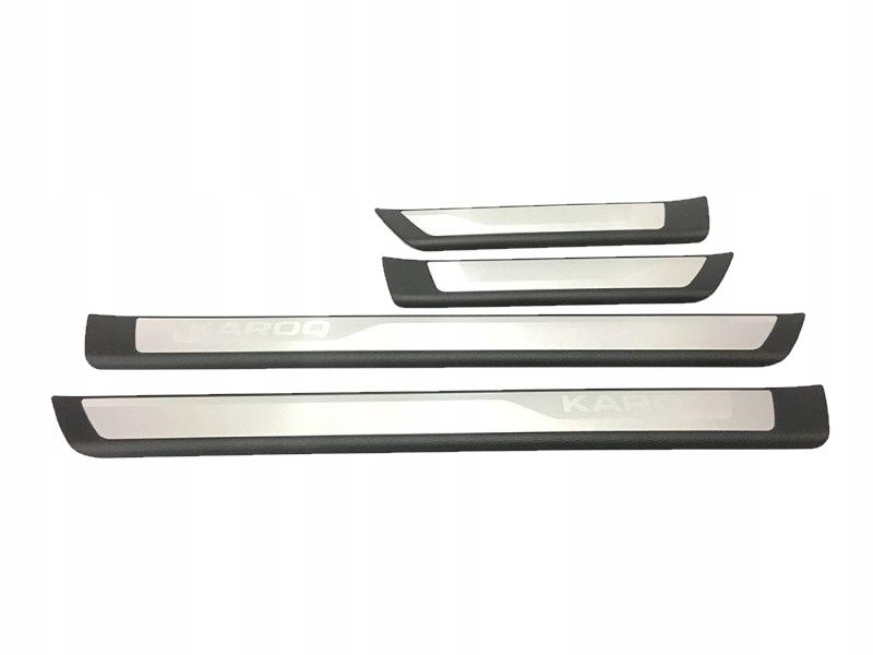 НАКЛАДКИ НА ПОРОГИ SKODA KAROQ ОРИГИНАЛЬНЫЕ !!!