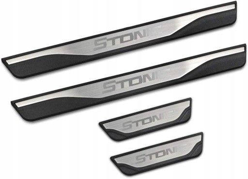 ЗАЩИТНЫЕ НАКЛАДКИ НА БОКОВЫЕ ЮБКИ KIA S TONIC STONIC