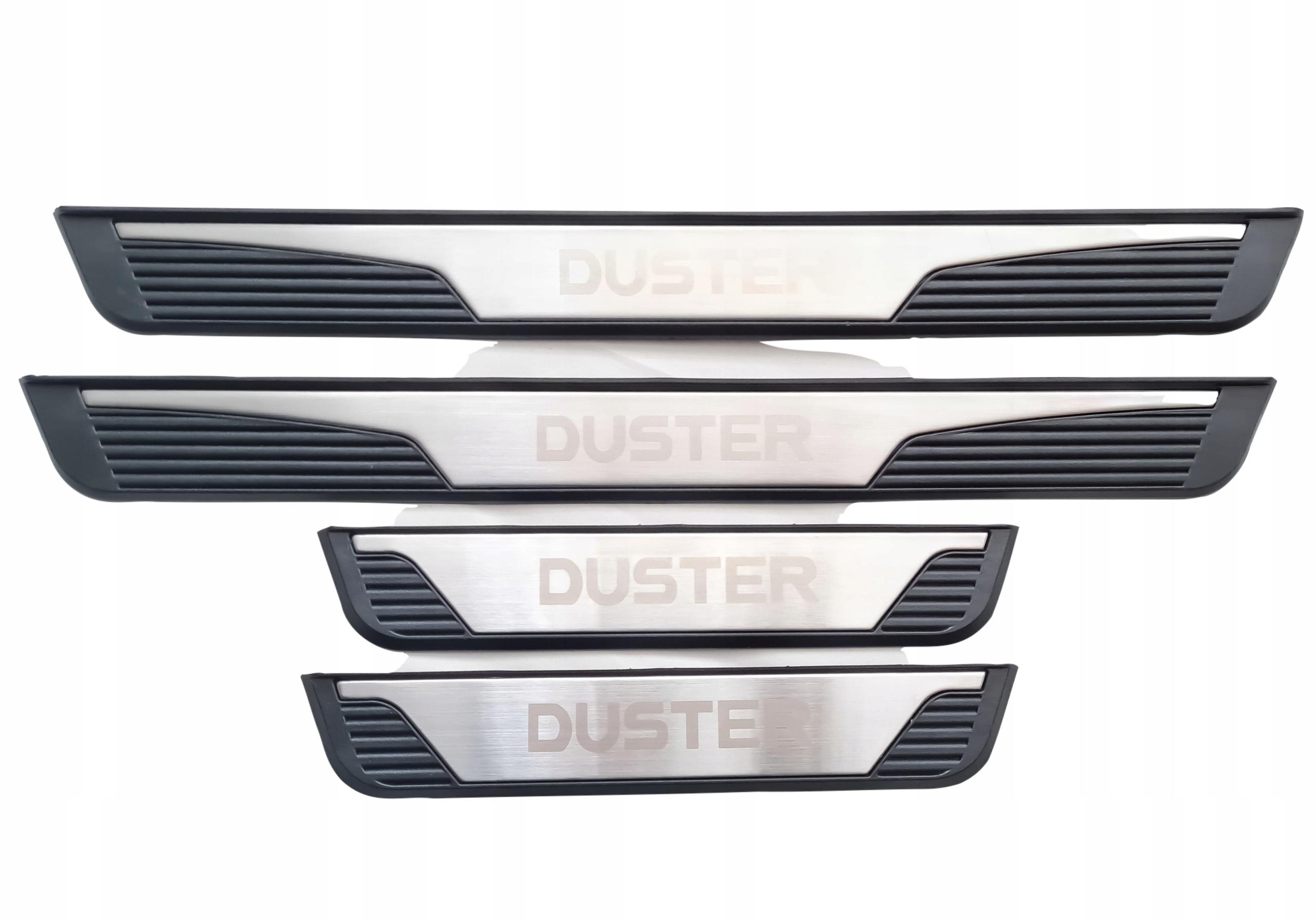 ЗАХИСНІ НАКЛАДКИ З НЕРЖАВІЮЧОЇ СТАЛІ DACIA DUSTER