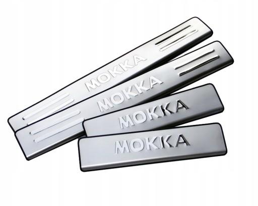 ЗАХИСНІ НАКЛАДКИ З НЕРЖАВІЮЧОЇ СТАЛІ OPEL MOKKA