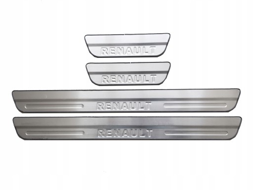 ЗАЩИТНЫЕ НАКЛАДКИ НА ПОРОГИ RENAULT KADJAR