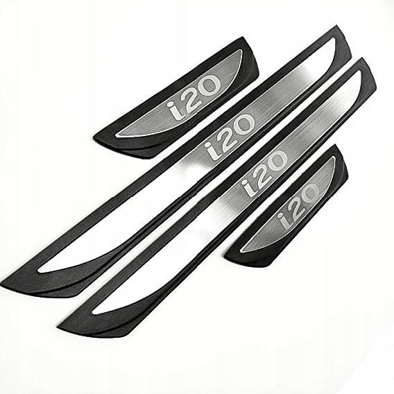 Боковые юбки защитная сталь HYUNDAI i20 2012-2020