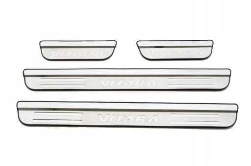 Захисні накладки на бічні спідниці SUZUKI VITARA сталь 14-19R