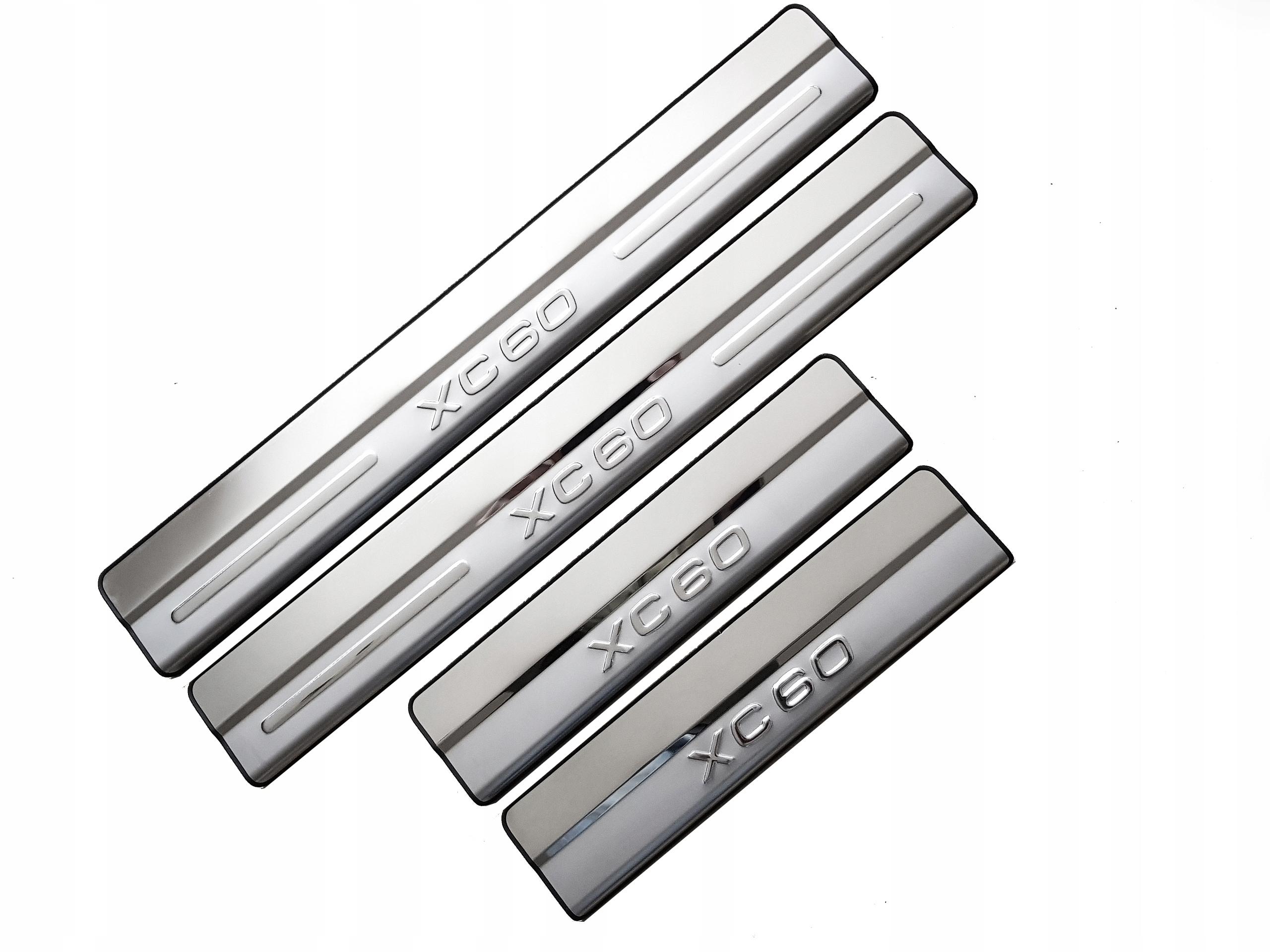 ЗАЩИТНЫЕ БОКОВЫЕ ЮБКИ VOLVO XC60 НЕРЖАВЕЮЩАЯ СТАЛЬ