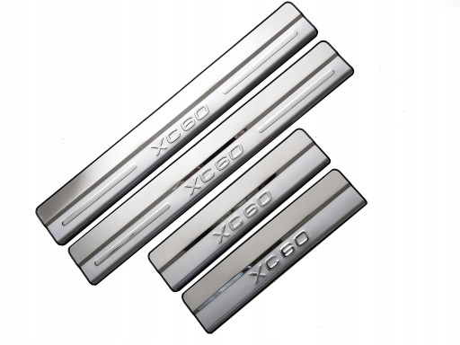 ЗАЩИТНЫЕ НАКЛАДКИ VOLVO XC60 ИЗ НЕРЖАВЕЮЩЕЙ СТАЛИ