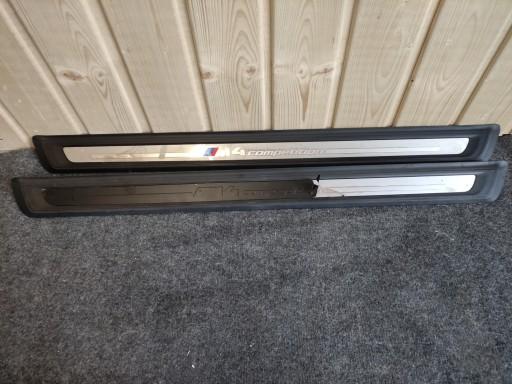 8085273 - Декоративні накладки на пороги COMPETITION BMW M4 G82 G83