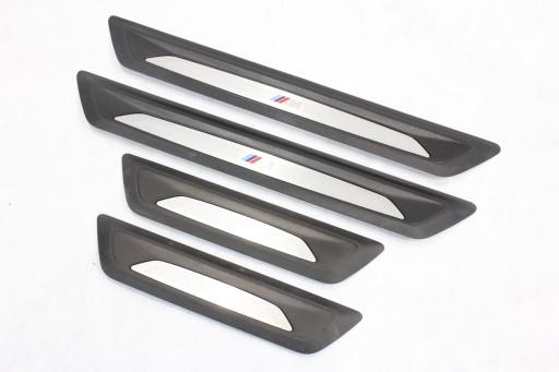 8059015 8051037 - Декоративні накладки на пороги МПАКЕТ BMW F34 3GT F36 4GC