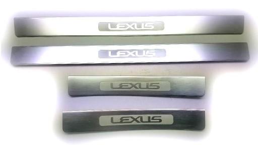 ДЕКОРАТИВНІ НАКЛАДКИ НА ПОРОГИ LEXUS GS 450H