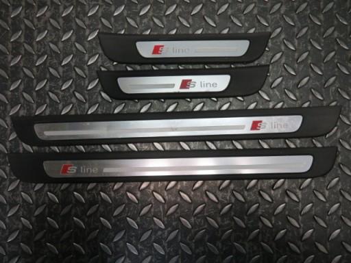 Бічні спідниці S-LINE EXCLISIVE AUDI A7 4G8853374B