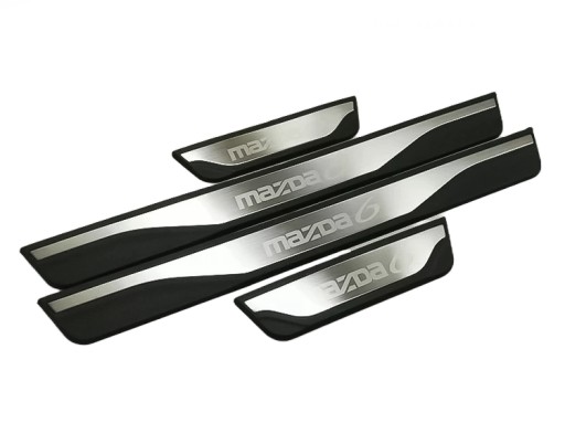 ЗАХИСНІ НАКЛАДКИ НА БІЧНІ СПІДНИЦІ MAZDA 6 2003-16