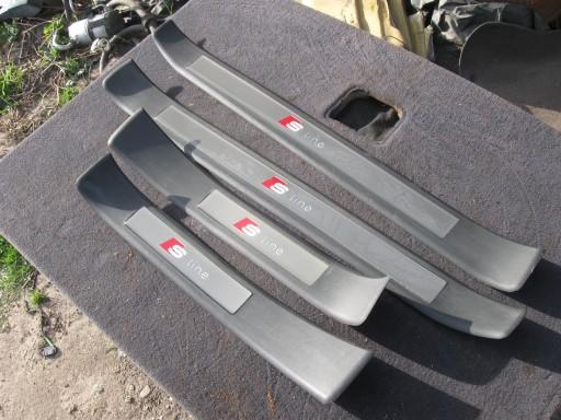 Внутренние боковые юбки AUDI A4 B6 S-LINE