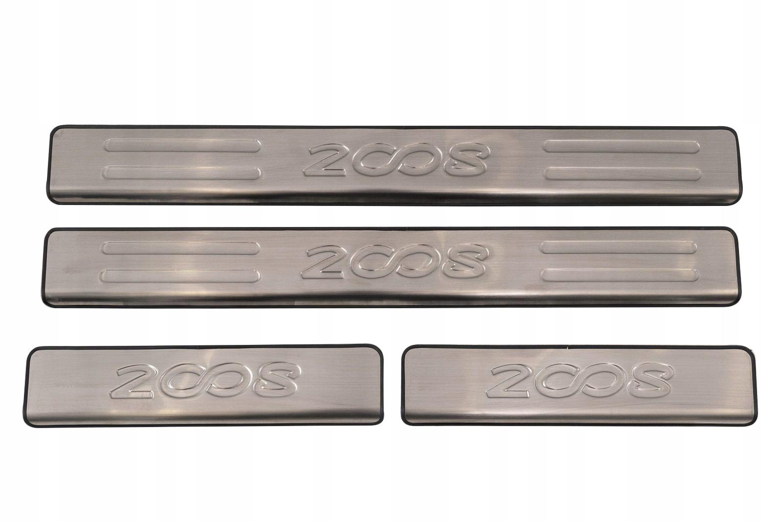 ВНУТРЕННИЕ БОКОВЫЕ ЮБКИ PEUGEOT 2008 И 2013-2019