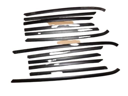 4370821 - Молдинги дверної рами POLONEZ-оригінал чорний-комплект