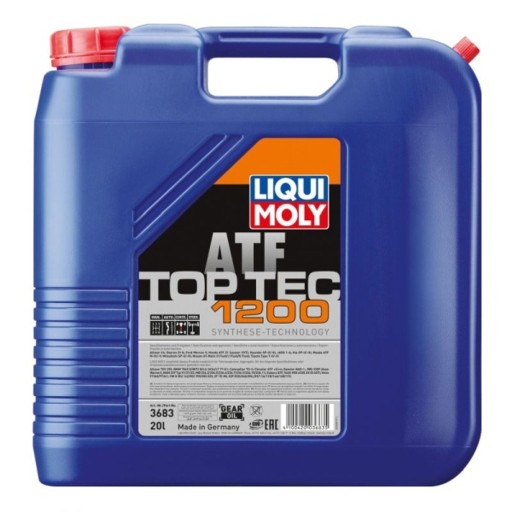 LM3683 LIQUI MOLY МАСЛО LIQUI MOLY ATF TOP TEC 1200 20L / DEX III H / HONDA